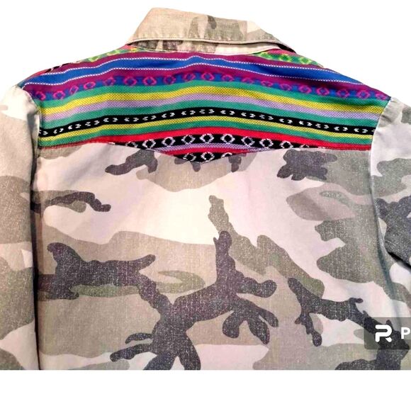 Disney D-Signed Girls Camo Shacket Size L - Picture 4 of 8